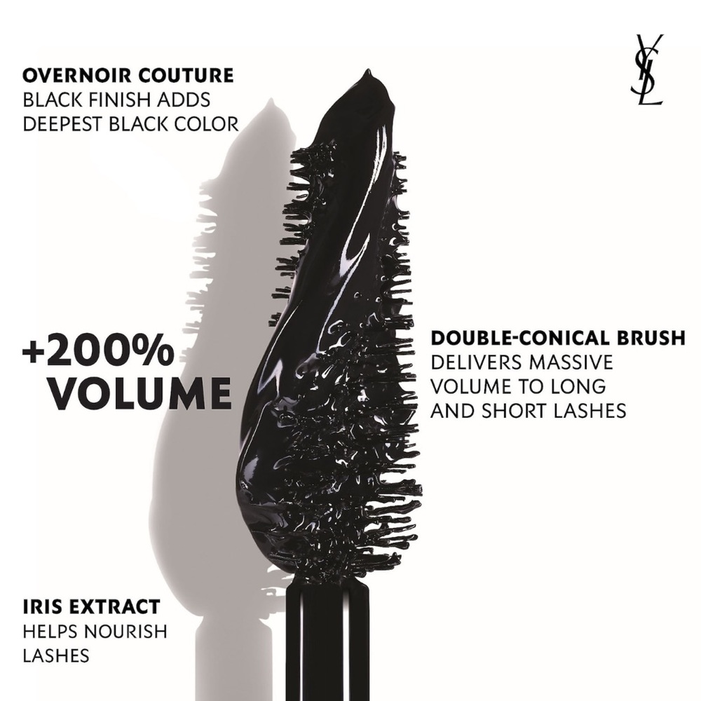 🌟SOLD🌟YVESSAINTLAURENT Lash Clash Extreme Volume Mascara Noirdeep black FullSize - Picture 8 of 12